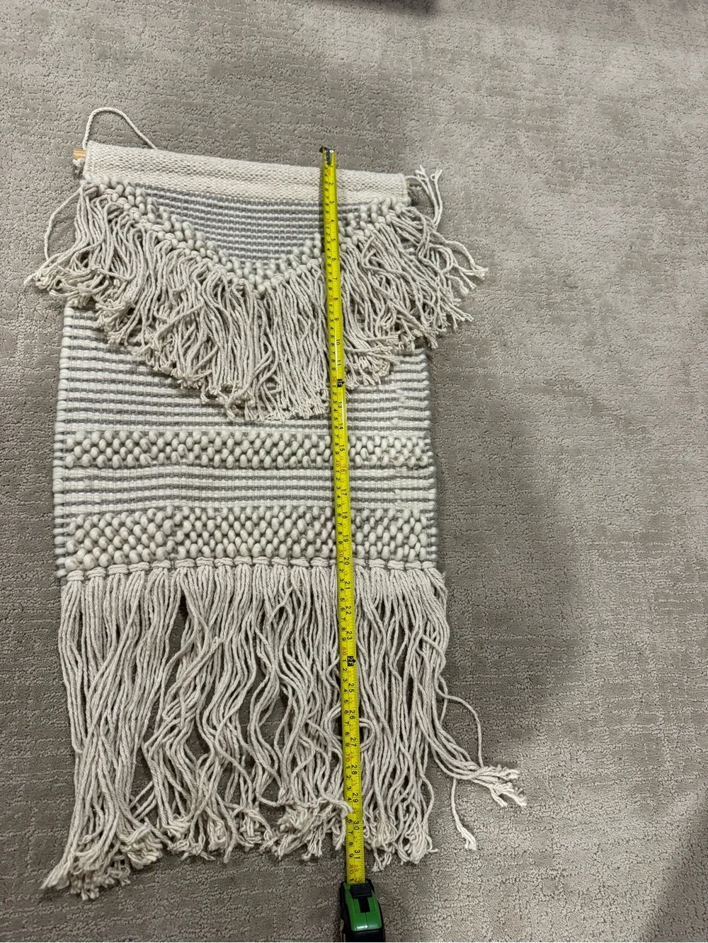 Neutral Cream Macrame Wall Hanging - Brand